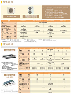 西安三菱電機家用中央空調廠家直銷產品介紹